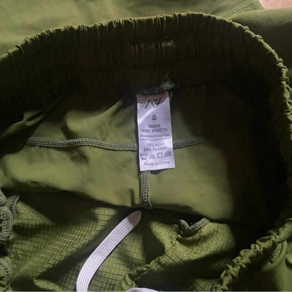 A7 powerlifting squat shorts 360GO KWD SHORTS - MILITARY - Picture 4 of 5